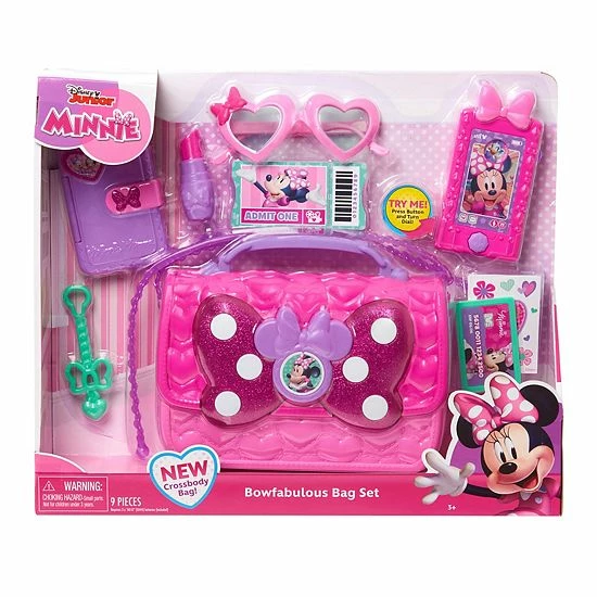 Disney Junior Minnie Mouse Bowfabulous Bag Set 4 Disney Junior Minnie Mouse Bowfabulous Bag Set - Image 2