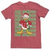 Men's Disney Donald Duck "Bah Humbug" Christmas Text Stack Tee -Disney Sales Store unnamed file 620