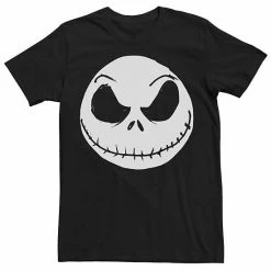 Men's Disney The Nightmare Before Christmas Jack Skellington Face Tee