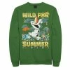 Men's Disney Frozen Olaf Wild For Summer Fun Sweatshirt -Disney Sales Store unnamed file 6400