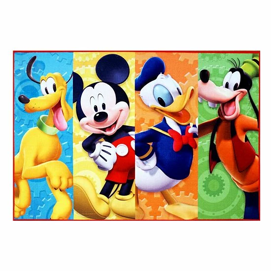 Disney's Mickey Mouse & Friends Rug - 4'6" X 6'6" 3 Disney's Mickey Mouse & Friends Rug - 4'6" X 6'6"