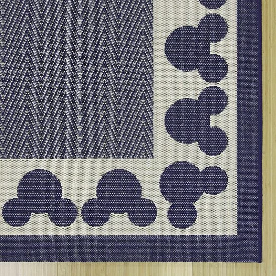 Disney's Mickey Mouse Border Indoor Outdoor Rug Chestnut 5 Disney's Mickey Mouse Border Indoor Outdoor Rug Chestnut - Image 3