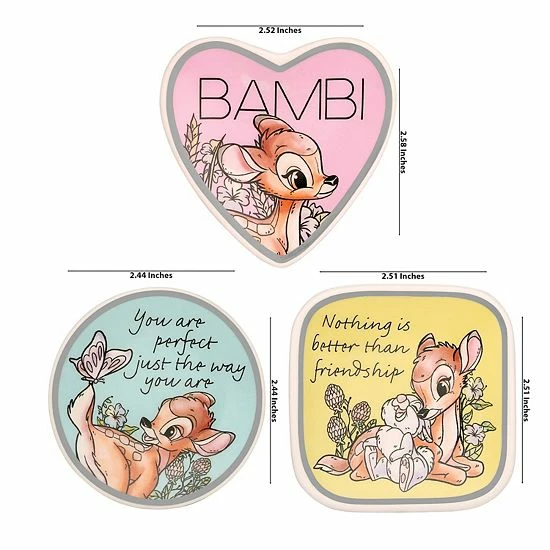 Disney's Bambi 3 Piece Trinket Set 6 Disney's Bambi 3 Piece Trinket Set - Image 4