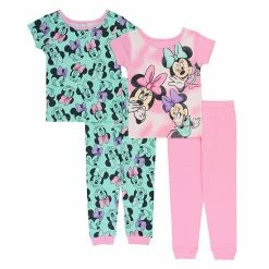 Toddler Girl Disney Minnie Mouse Loving Life Tops & Bottoms Pajama Set