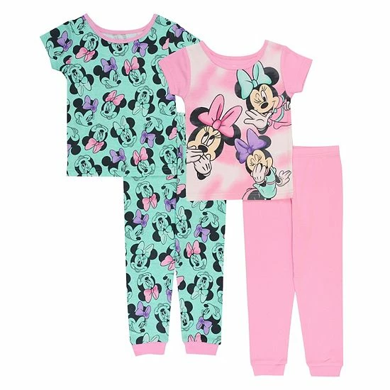Toddler Girl Disney Minnie Mouse Loving Life Tops & Bottoms Pajama Set Toddler Girl Disney Minnie Mouse Loving Life Tops & Bottoms Pajama Set -Disney Sales Store unnamed file 6523