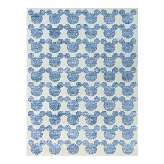 Gertmenian Bravo Disney's Mickey Mouse Tile Rug Blue Gertmenian Bravo Disney's Mickey Mouse Tile Rug Blue -Disney Sales Store unnamed file 6544