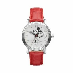 Disney's Mickey Mouse Women's Leather Watch White 10 Disney's Mickey Mouse Women's Leather Watch White -Disney Sales Store unnamed file 6565