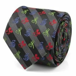 Men's Disney Characters Tie Donald Duck Stripe -Disney Sales Store unnamed file 657