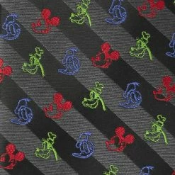 Men's Disney Characters Tie Donald Duck Stripe -Disney Sales Store unnamed file 659