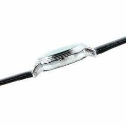 Disney's Mickey Mouse & Minnie Mouse Women's Shiny Silver Tone Black Leather Vintage Watch 4 Disney's Mickey Mouse & Minnie Mouse Women's Shiny Silver Tone Black Leather Vintage Watch -Disney Sales Store unnamed file 6636