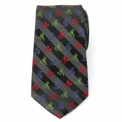 Men's Disney Characters Tie Donald Duck Stripe -Disney Sales Store unnamed file 665