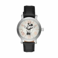 Disney's Minnie Mouse Women's Leather Watch