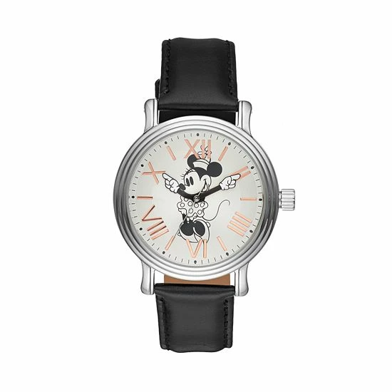 Disney's Minnie Mouse Women's Leather Watch 3 Disney's Minnie Mouse Women's Leather Watch
