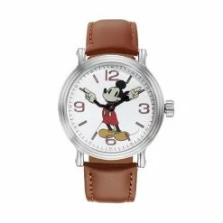 Disney's Mickey Mouse Men's Leather Watch
