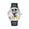 Disney's Mickey Mouse Men's Leather Watch Black -Disney Sales Store unnamed file 6740