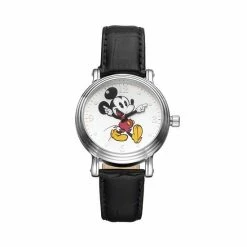 Disney's Mickey Mouse Women's Leather Watch White -Disney Sales Store unnamed file 6761