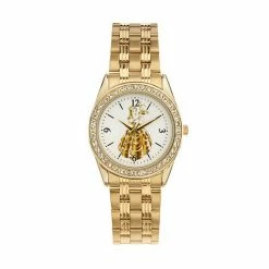 Disney's Beauty And The Beast Princess Belle Women's Crystal Watch