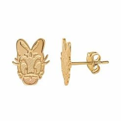 Disney's Daisy Duck 14k Gold Stud Earrings