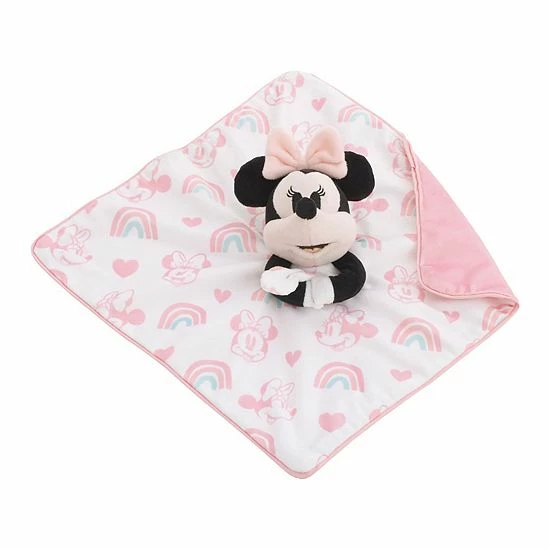 Disney's Minnie Mouse Lovey Security Blanket Disney's Minnie Mouse Lovey Security Blanket -Disney Sales Store unnamed file 685
