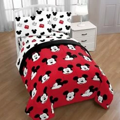 Disney's Mickey Mouse Cute Faces Bedding Set