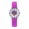 Disney's Raya And The Last Dragon Kids' Clear & Pink Plastic Watch