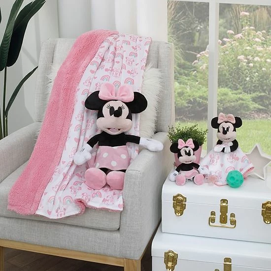 Disney's Minnie Mouse Lovey Security Blanket Disney's Minnie Mouse Lovey Security Blanket -Disney Sales Store unnamed file 687