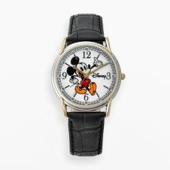 Disney's Mickey Mouse Men's Leather Watch