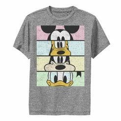 Disney's Mickey Mouse & Friends Boys 8-20 Group Comic Panels Performance Graphic Tee