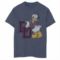 Disney's Mickey Mouse & Friends Boys 8-20 Donald Duck Varsity Portrait Graphic Tee Royal -Disney Sales Store unnamed file 6963