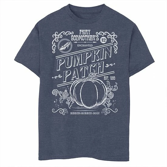Disney's Cinderella Boys 8-20 Halloween Pumpkin Patch Graphic Tee 3 Disney's Cinderella Boys 8-20 Halloween Pumpkin Patch Graphic Tee