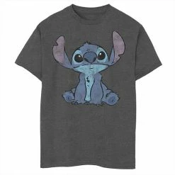 Disney's Lilo & Stitch Boys 8-20 Simple Distressed Stitch Tee