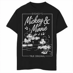 Disney's Mickey Mouse Boys 8-20 & Minnie Mouse Vintage Comic Graphic Tee