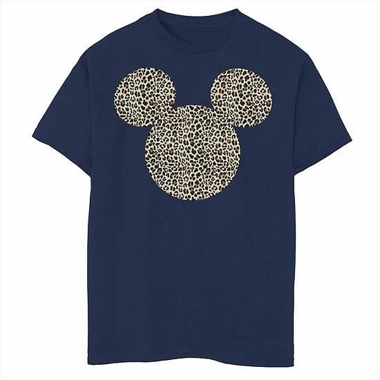 Disney's Mickey Mouse Boys 8-20 Cheetah Print Silhouette Fill Graphic Tee Navy Disney's Mickey Mouse Boys 8-20 Cheetah Print Silhouette Fill Graphic Tee Navy -Disney Sales Store unnamed file 6992