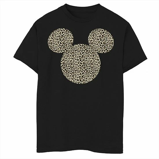 Disney's Mickey Mouse Boys 8-20 Cheetah Print Silhouette Fill Graphic Tee Navy Disney's Mickey Mouse Boys 8-20 Cheetah Print Silhouette Fill Graphic Tee Navy -Disney Sales Store unnamed file 6993