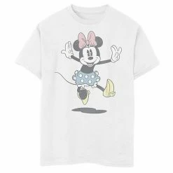 Disney's Mickey Mouse Boys 8-20 Jumping Minnie Graphic Tee White -Disney Sales Store unnamed file 7042