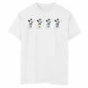Disney's Mickey Mouse & Friends Boys 8-20 Mickey Mouse Neon Line Up Graphic Tee White -Disney Sales Store unnamed file 7044