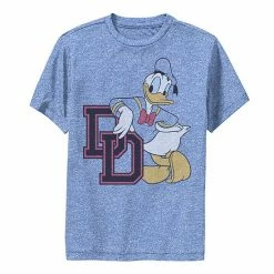Disney's Mickey Mouse & Friends Boys 8-20 Donald Duck Varsity Portrait Performance Graphic Tee