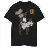 Disney's Goofy Boys 8-20 Varsity Letter Face Portrait Graphic Tee Black -Disney Sales Store unnamed file 7065