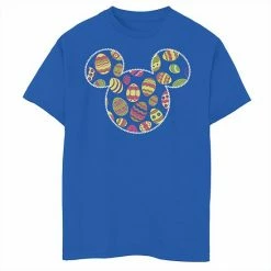 Disney's Mickey & Friends Boys 8-20 Mickey Mouse Easter Egg Fill Graphic Tee Royal