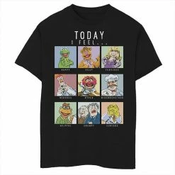 Disney's The Muppets Boys 8-20 Today I Fell Box Up Graphic Tee