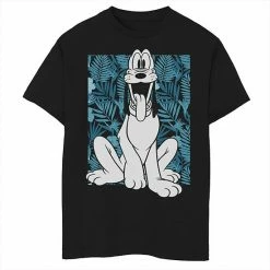 Disney's Mickey And Friends Boys 8-20 Pluto Tropical Tee