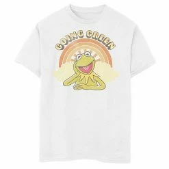 Disney's The Muppets Boys 8-20 Kermit The Frog Going Green Sunrise Tee