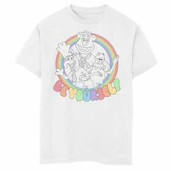 Disney's The Muppets Boys 8-20 Be Yourself Rainbow Tee