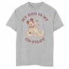 Disney's Mickey And Friends Boys 8-20 My Dog Is My Co-Pilot Tee