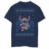 Disney's Lilo & Stitch Boys 8-20 Christmas Stitch Sweater Style Graphic Tee