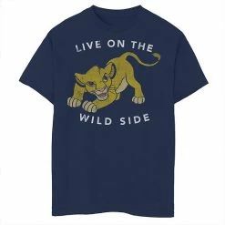 Disney's The Lion King Boys 8-20 Simba Wild Side Graphic Tee