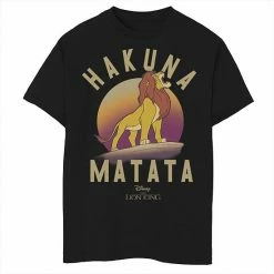 Disney's The Lion King Boys 8-20 Simba Hakuna Matata Graphic Tee