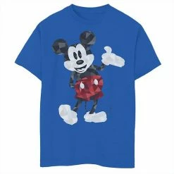 Disney's Mickey Mouse Boys 8-20 Poly Mickey Portrait Graphic Tee