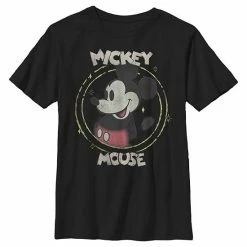 Disney's Mickey Mouse & Friends Boys 8-20 Spotty Mickey Mouse Portrait Graphic Tee