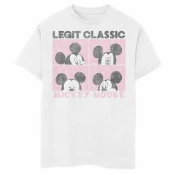 Disney's Mickey Mouse & Friends Boys 8-20 Mickey Mouse Legit Classic Panels Graphic Tee